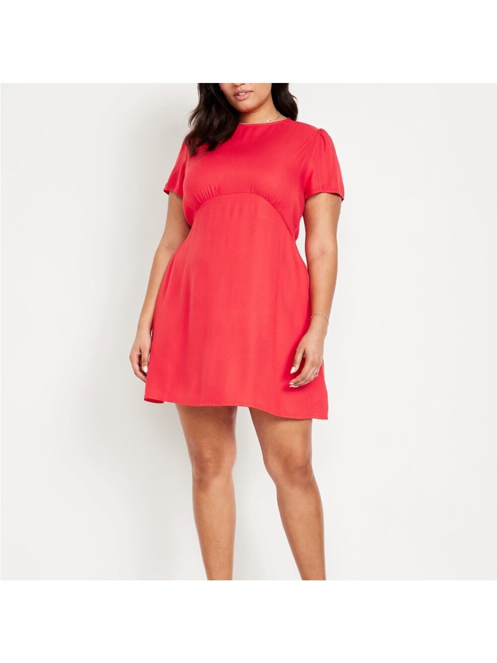 Old Navy bright Crepe Mini Dress
